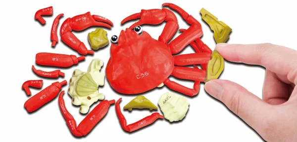 MegaHouse Crab Puzzle , Megahouse Kaitai Puzzle - Art & Display
