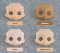 GOOD SMILE COMPANY Nendoroid Doll Customizable Face Plate - Narrowed Eyes: Without Makeup (Cinnamon) - Figure Accessories - photo 5