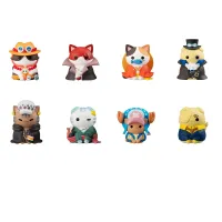 MegaHouse MEGA CAT PROJECT  NyanPieceNyan! Vol.1- I’m gonna be king of Paw-rates !! (1pc) - ONE PIECE - photo 1
