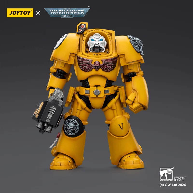 Imperial Fists Terminator 2 with Power Fist and Storm Bolter