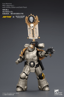 Iron Warriors MkII Legionary1 with Vexilla, Bolter and Bolt Pistol 7