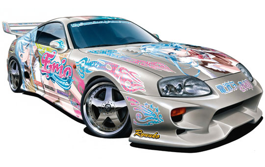 1/25 Denpaonnatoseisyunotoko VeilSide JZA80 SUPRA COMBAT MODEL (TOYOTA)
