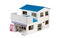 PLUM PMOA 1/80 Scale Paper kit Town Corner Accessory Series Store 「General Store」 - Scale Kits - photo 2