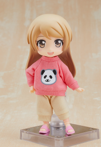 Nendoroid Doll Outfit Set: Sweatshirt and Sweatpants (Pink) 5