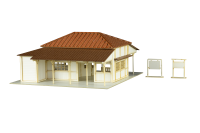 1/150 Scale Paper kit Station(Kominato Railway) 2