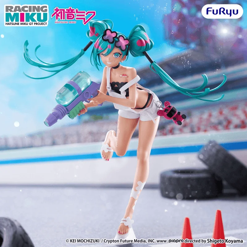 FuRyu Hatsune Miku GT Project Muchute Figure -Racing Miku 2025 Sepang ver.- - Hatsune Miku GT Project