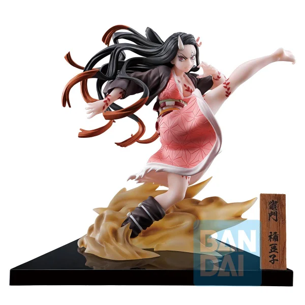 BANDAI Nezuko Kamado Demon Form Advancing Version  (The city where demons dwell) - Demon Slayer: Kimetsu no Yaiba