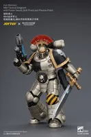JOYTOY Iron Warriors Mkll Tactical Sergeant with Power Sword, Bolt Pistol and Plasma Pistol - Warhammer 40K - photo 8