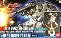 BANDAI HOBBY HGUC 1/144 #101 RX-0 Unicorn Gundam (Unicorn Mode) + Unicorn Head - Mobile Suit Gundam Unicorn / Narrative - photo 1