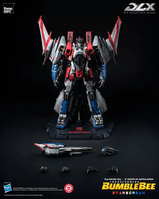threezero Transformers: Bumblebee DLX Starscream - Transformers