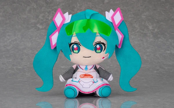 GoodSmile Racing Hatsune Miku GT Project 15th Anniversary Commemorative Plushie 2021 Ver. - Hatsune Miku GT Project