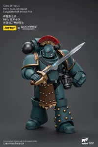 JOYTOY Sons of Horus MKIV Tactical Squad Sergeant with Power Fist - Warhammer 40K - photo 8