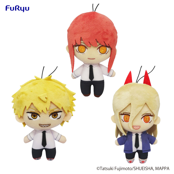 Chainsaw Man　Plush Toy 1 -Denji /Makima /Power- set