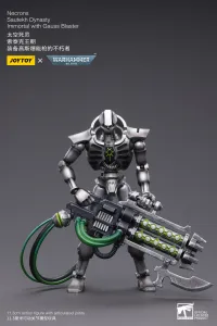 JOYTOY WH40K-Necrons Sautekh Dynasty Immortal with Gauss Blaster - Warhammer 40K - photo 3