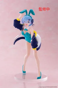 TAITO Re:Zero Starting Life in Another World Coreful Figure - Rem (Jacket Bunny Ver.) Renewal - Re:ZERO -Starting Life in Another World- - photo 1