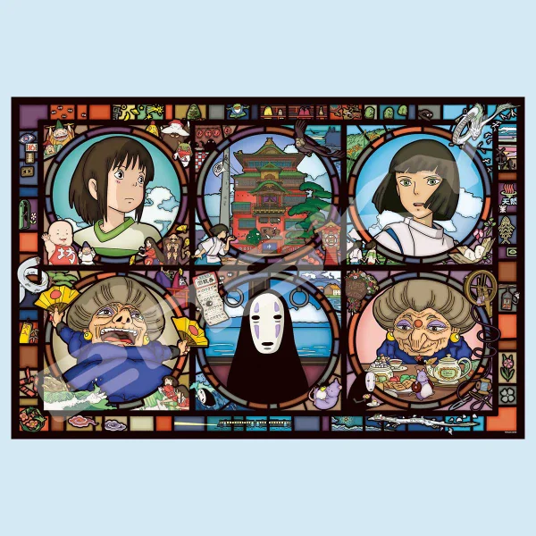 ENSKY News from a Mysterious Town Spirited Away Artcrystal Puzzle (1000-AC016) "Spirited Away" - Spirited Away