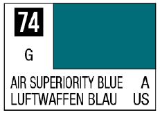Mr. Color 74 - Air Superiority Blue (Gloss/Aircraft)