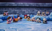 MegaHouse MEGA CAT PROJECT ONE PIECE Nyan Piece Nyan! Ver. Luffy＆Paramount War of Marineford (1pc / 8pc per box) - ONE PIECE - photo 11