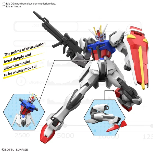 BANDAI HOBBY ENTRY GRADE 1/144 STRIKE GUNDAM - Mobile Suit Gundam SEED