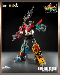 threezero Voltron: Defender of the Universe ROBO-DOU Voltron (Retro Toy Edition) - Voltron: Beast King GoLion - photo 15