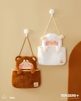 TOYZEROPLUS LuLu the Piggy Costume Series - Fluffy Wall Bag (Sheep) - LuLu The Piggy - photo 5