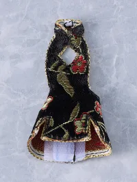 Max Factory figma Styles Mini Skirt Chinese Dress Outfit (Black) - Figure Accessories - photo 4