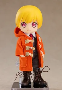GOOD SMILE COMPANY Nendoroid Doll Warm Clothing Set: Boots &amp; Duffle Coat (Orange) - Figure Accessories - photo 4