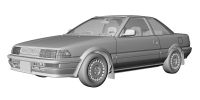 [HC36] 1:24 TOYOTA COROLLA LEVIN AE92 APEX EARLY VERSION 11