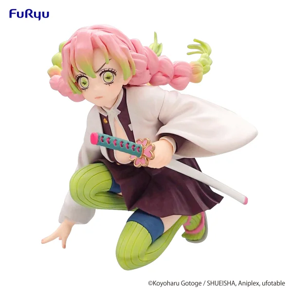 FuRyu Demon Slayer: Kimetsu no Yaiba　Noodle Stopper Figure -Kanroji Mitsuri- - Demon Slayer: Kimetsu no Yaiba