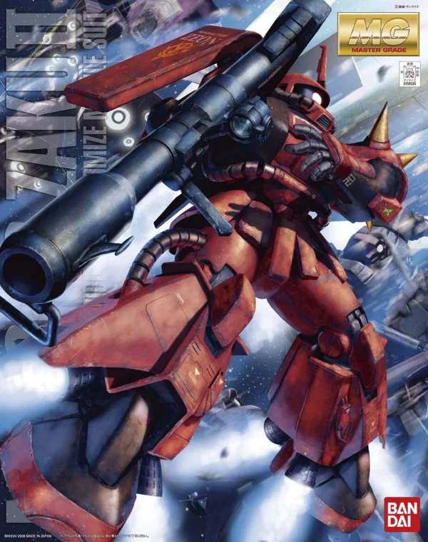 BANDAI HOBBY MG MS-06R-2 J Ridden Zaku Ver 2.0 - Mobile Suit Gundam