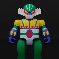 GOOD SMILE COMPANY BRICKROID Steel Jeeg: Pantheroid Set - Steel Jeeg - photo 2