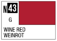 Acrysion N43 - Wine Red (Gloss/Primary) 1
