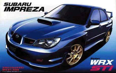 Fujimi [ID-83] 1/24 Subaru (GH-GDB) New Impreza Sedan WRX STi - Scale Kits