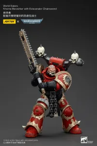 JOYTOY World Eaters Khorne Berzerker with Eviscerator Chainsword - Warhammer 40K - photo 3