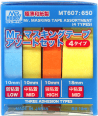 Mr.MASKING TAPE ASSORTMENT(4 TYPES)