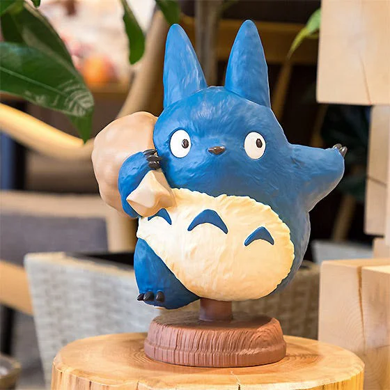 Benelic Found You! Medium Blue Totoro Statue - Studio Ghibli