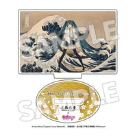 Presence CO., LTD. Katsushika Hokusai x Hatsune Miku Acrylic Stand - Hatsune Miku - photo 2