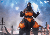 HIYA Exquisite Basic Series None Scale 7 Inch Godzilla vs. Destoroyah 1995 Burning Godzilla Action Figure 8