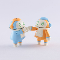 [CW16] Tiny MechatroMATE No.01 Skyblue & Orange (Two kits in the box) 3