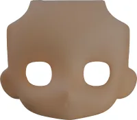 GOOD SMILE COMPANY Nendoroid Doll Customizable Face Plate - Narrowed Eyes: Without Makeup (Cinnamon) - Figure Accessories - photo 2