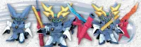 BANDAI HOBBY BB190 Kaiza Gundam (Kirahagane Gokusai Ver) - SD BB - photo 2