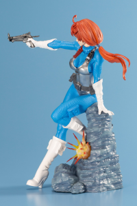 G.I. JOE SCARLETT SKY-BLUE COLOR BISHOUJO STATUE 3