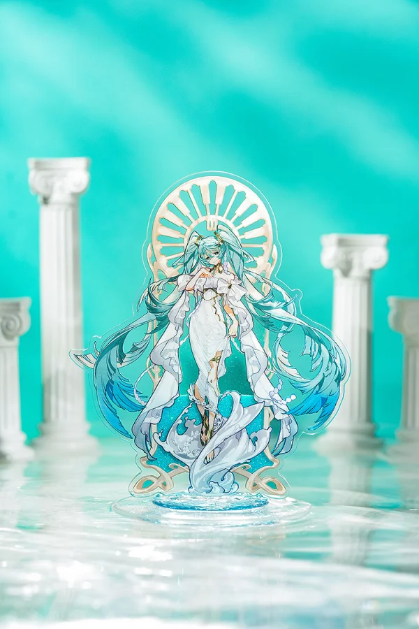 GOOD SMILE COMPANY Hatsune Miku feat. Yoneyama Mai Glitter Acrylic Block - Hatsune Miku