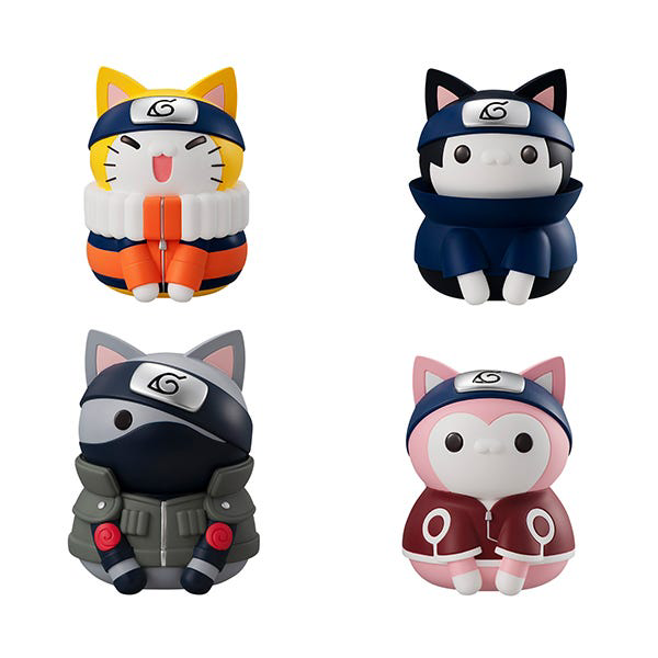 Nyaruto! Series REBOOT Team 7 Set (with gift)