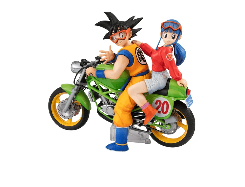 MegaHouse DESKTOP REAL McCOY Dragon Ball Z 05 Son Goku＆Chichi Limited Repeat Ver. - Dragon Ball Z