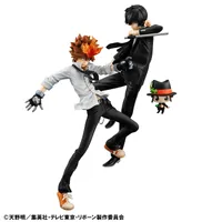 MegaHouse G.E.M. Series Katekyo Hitman Reborn! Tsunayoshi Sawada & Kyoya Hibari & Reborn set (Repeat) - Katekyo Hitman Reborn! - photo 1