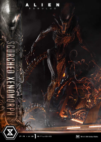 Museum Masterline XL Alien: Romulus Scorched Xenomorph Deluxe Bonus Version 54
