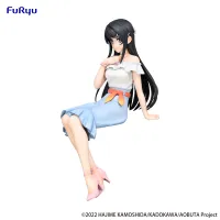 FuRyu Rascal Does Not Dream Series　Noodle Stopper Figure -Mai Sakurajima Summer Outfit ver.- - Rascal Does Not Dream of Bunny Girl Senpai - photo 2