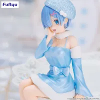 FuRyu Re:ZERO -Starting Life in Another World-　Noodle Stopper Figure -Rem Snow Princess Pearl Color ver.- - Re:ZERO -Starting Life in Another World- - photo 3