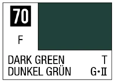 Mr. Color 70 - Dark Green (Flat/Tank)
